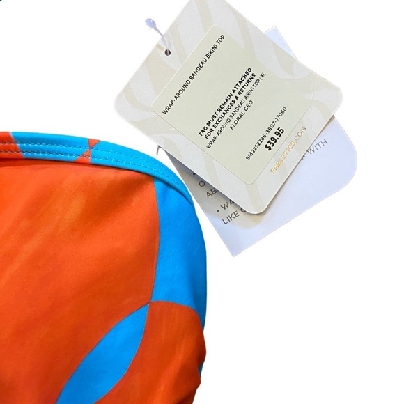 Fabletics Wrap Around Bandeau Strappy Top - Picture 4 of 10